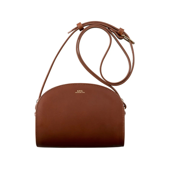 A.P.C. Handbags - A.P.C. Demi Lune Mini Half Moon Crossbody Bag
